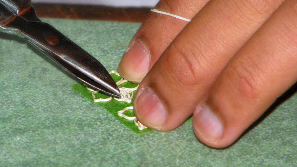 Proces výroby javánských stříbrných šperků