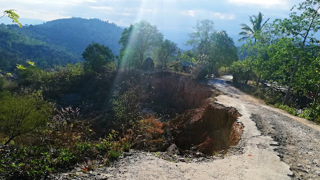 kvalita cest ve vnitrozemí, západní Timor