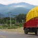 náklaďák zaparkovaný u krajnice, Východní Timor
