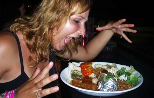 All you can eat v klubu Sky Garden